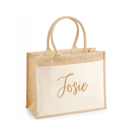 Gifts For Girls Mini Jute Bag