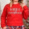 Merry Everythin Christmas jumper for Women