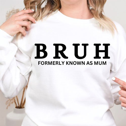 BRUH sweatshirt White