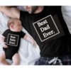 Best Dad Ever, Baby Matching T-Shirts - Perfect for Father