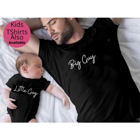 Big Guy Little Guy Tops - Matching Father & Son Shirts