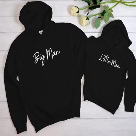 Big Man – Little Man Matching Hoodies