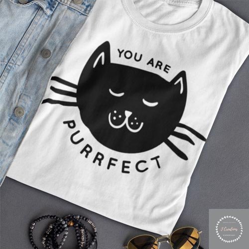 Cat Face T-shirt Cat Face T-shirt