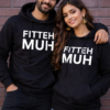 desi hoodie with the text 'Fitteh Muh' Indian streewear