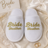 Hen Party Slippers and wedding morning slippers