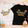 Birthday Top for children that say Birthday Girl or Birthday Boy