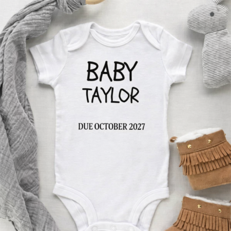 pregnancy announcement baby vest