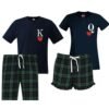 Green & Navy Tartan