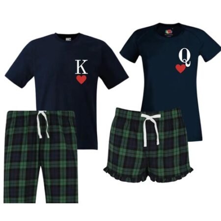 Green & Navy Tartan