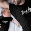 Daddy and Baby Name Vest with year of birth