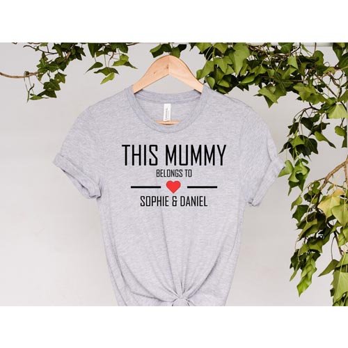 This Mummy Belongs To T-shirt This Mummy Belongs To T-shirt