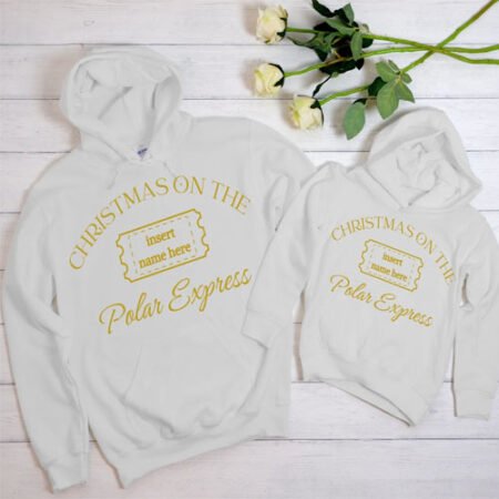 Christmas on the Polar Express Hoodies
