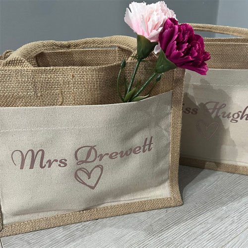 Teachers Personalised Jute bag 1