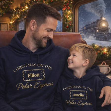 Polar express hoodies