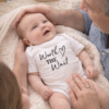 worth the wait baby vest
