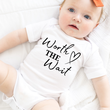 Worth The Wait- Baby Vest