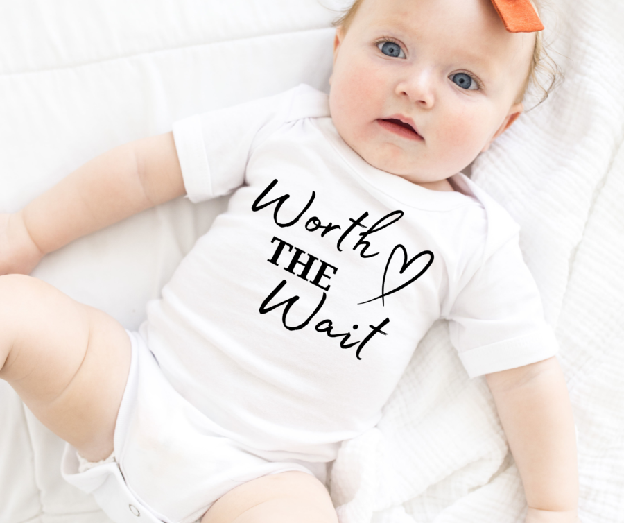 Worth The Wait- Baby Vest