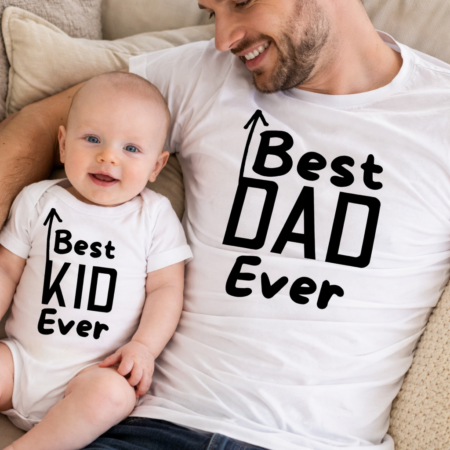 best dad and baby matching tops