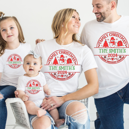 Merry Christmas Family Matching Tshirts