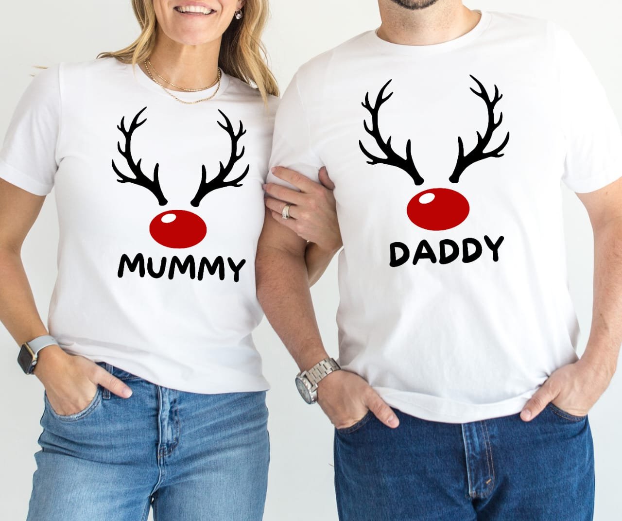Personalised Family Christmas Tops