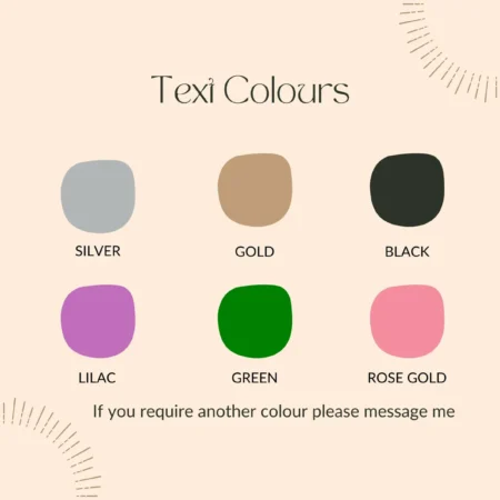 Font colours for personalised gifts