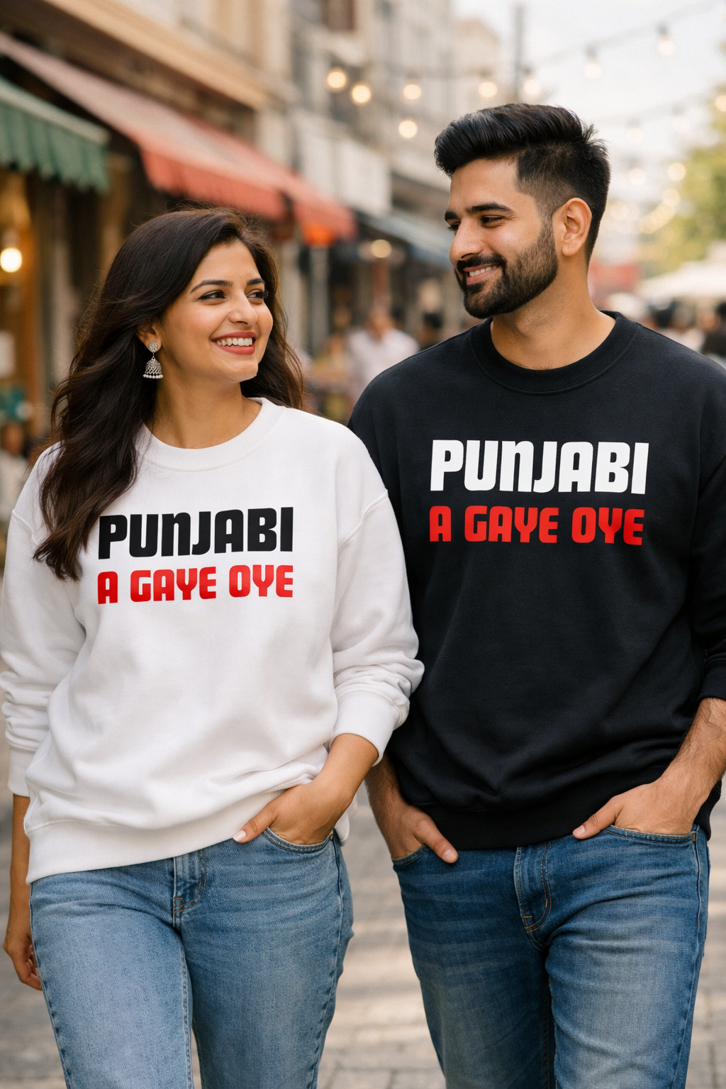 Punjabi A Gaye Oye Sweatshirt - Image 3